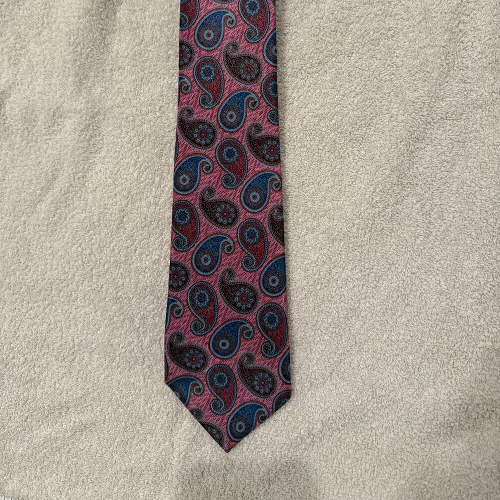 AMAZING MEN'S LIMITED EDITION ERMENEGILDO ZEGNA BLACK LABEL VINTAGE TIE - ITALY